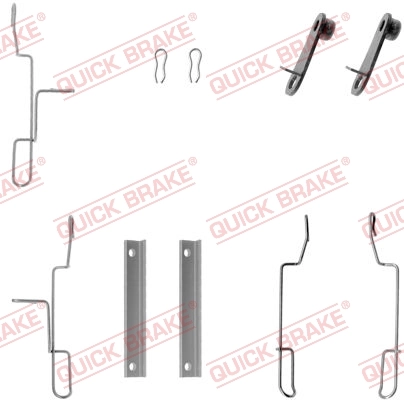 Accessory Kit, disc brake pad